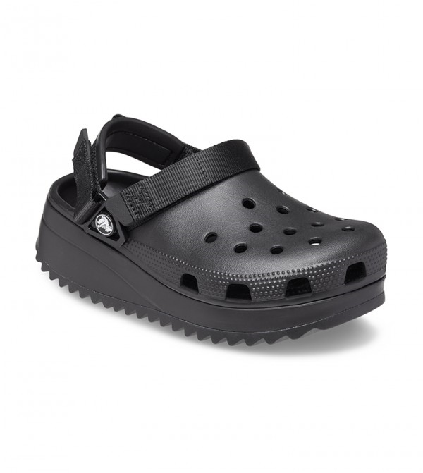 Crocs Classic Hiker Clog - Black/Black