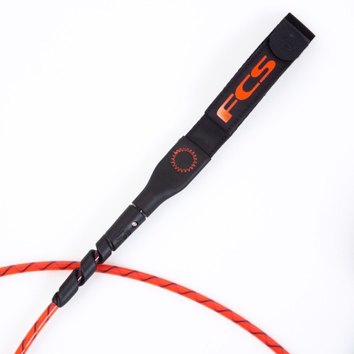 FCS Freedom Helix 6’ All Round Leash Red/Black